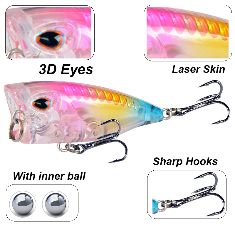 YUCONG 1PC Mini Popper Fishing – Fishing Lure Topwater Bewertung und Preis