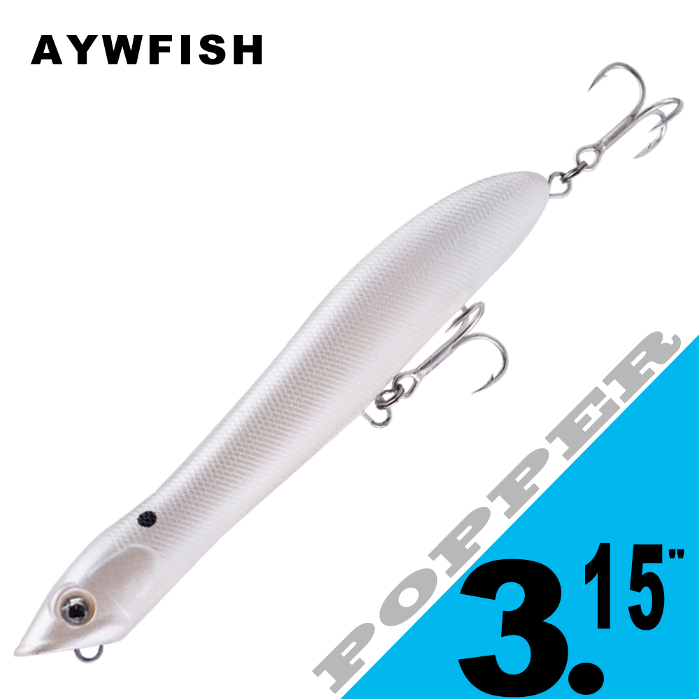 AYWFISH 8CM 6.2G Baby Popper F – Fishing Lure Popper Bewertung und Preis