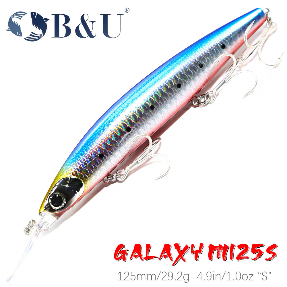 B&U 125mm Sinking Minnow Sea F – Fishing Lure Jerkbait Bewertung und Preis