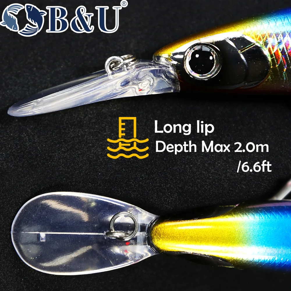 B&U 125mm Sinking Minnow Sea F – Fishing Lure Jerkbait Bewertung und Preis