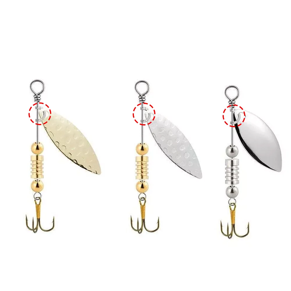 100pcs Fishing U Shaped Fixed  – Fishing Lure Spinner Bewertung und Preis