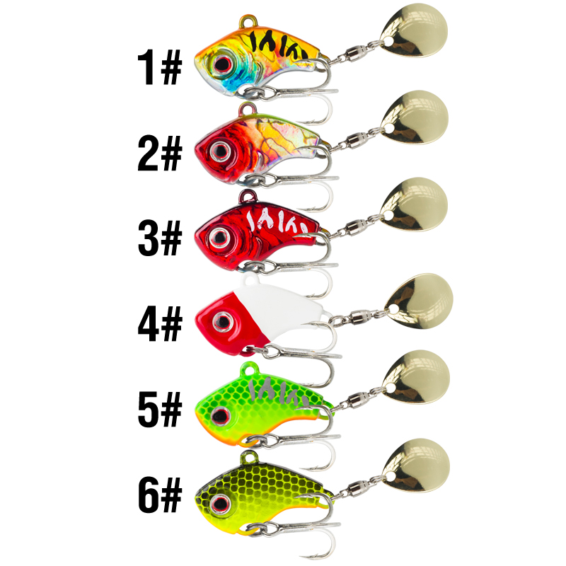 6PC 5g/7g/10g/14g/20g Rotating – Fishing Lure Crankbait Bewertung und Preis