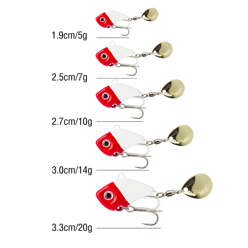 6PC 5g/7g/10g/14g/20g Rotating – Fishing Lure Crankbait Bewertung und Preis